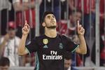 Real Madrids matchvinder blev indskiftede Marco Asensio. Matthias Balk/AP
