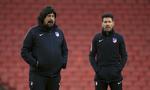  German Burgos (tv.) har sammen med cheftræner Diego Simeone skabt et disciplineret og temperamentsfuldt hold i Madrid. l Adam Davy/AP