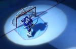 Frederik Andersen kommer fra rampelyset i NHL til Danmark for at spille VM på hjemmebane.  Claus Andersen/Ritzau Scanpix