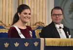 Den svenske kronarving, Prinsesse Victoria, bliver draget ind i sagen om magtmisbrug og sexchikane i Det Svenske Akademi.  Jonas Ekstromer/AP