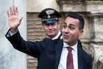 Lederen af Femstjernebevægelsen, Luigi Di Maio.  Angelo Carconi/AP