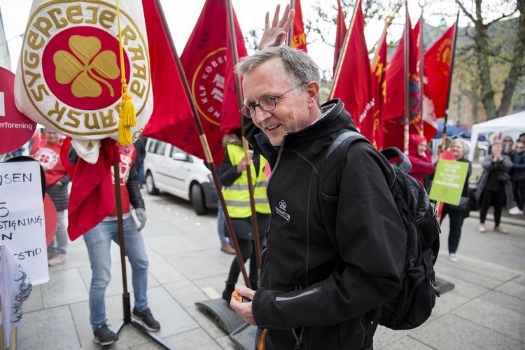Der venter Anders Bondo Christensen en pædagogisk opgave af de helt store i at sælge budskabet til sine medlemmer. Finn Frandsen/POLFOTO