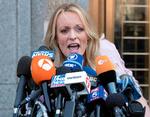 Pornostjernen Stormy Daniels anlægger sag mod Trump for bagvaskelse. Mary Altaffer/AP