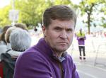 Denne mand spøger igen i Rusland. Viktor Chegin er livstidsudelukket fra atletik, men noget tyder på, at han igen arbejder med atleter i kapgang. Aleksander Chernykh/AP