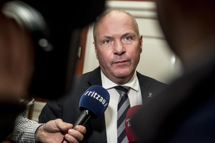 Søren Gade stopper som gruppeformand for Venstre i forlængelse af onsdagens ministerrokade.  Mads Claus Rasmussen/Ritzau Scanpix