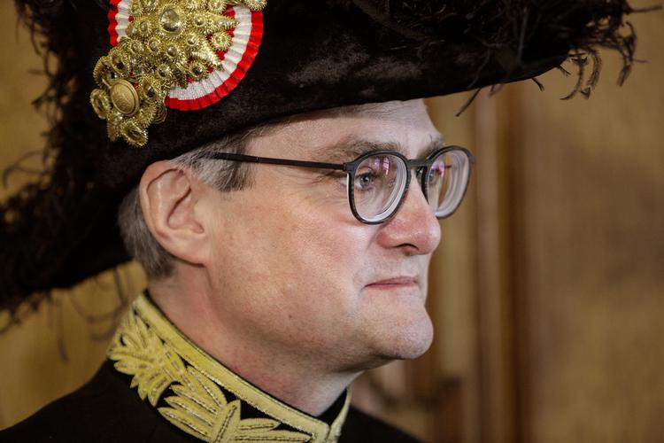 Søren Pind (V) overdrager ministeriet til Tommy Ahlers (V).
   Emma Sejersen/POLFOTO
