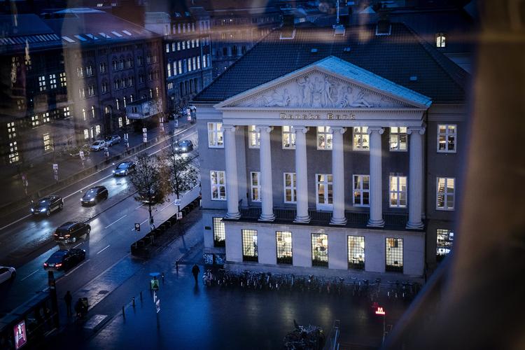 Danske Banks hovedsæde på Kongens Nytorv i København. Thomas Lekfeldt/Ritzau Scanpix