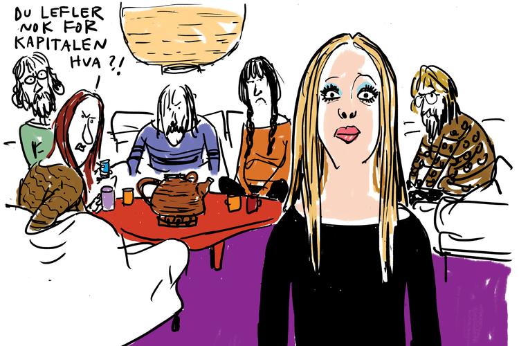Arkivtegning Mette Dreyer