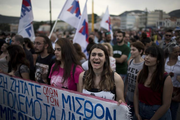 Petros Giannakouris/AP