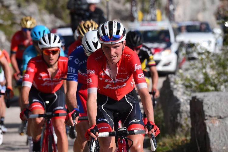 Debutanten Niklas Eg med de spændende klatrekvaliteter skal på hårdt job i de kommende tre uger. 