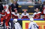 De danske VM-spillere havde væsentligt mindre at glæde sig over lørdag aften, end de havde haft 24 timer tidligere. Efter sejren over Tyskland rente de ind i et klart nederlag på 4-0. Jens Dresling/POLFOTO