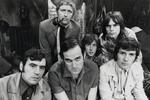 Python'erne i deres glansperiode. Nederst fra venstre: Terry Jones, John Cleese og Michael Palin. Og rækken over: Graham Chapman, Eric Idle og Terry Gilliam. Billedet er fra 1969.  AP Photo/IFC