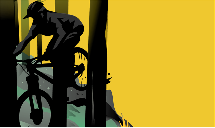 Der er omkring 150 mountainbikespor i Danmark. Men hvilke 10 er de bedste? Grafik: Mads Pedersen 