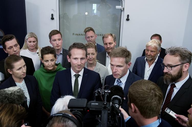 Regeringen, S, SF, radikale og DF er med i en ny aftale om, hvordan regeringens ghettoudspil skal finansieres. Liselotte Sabroe/Ritzau Scanpix