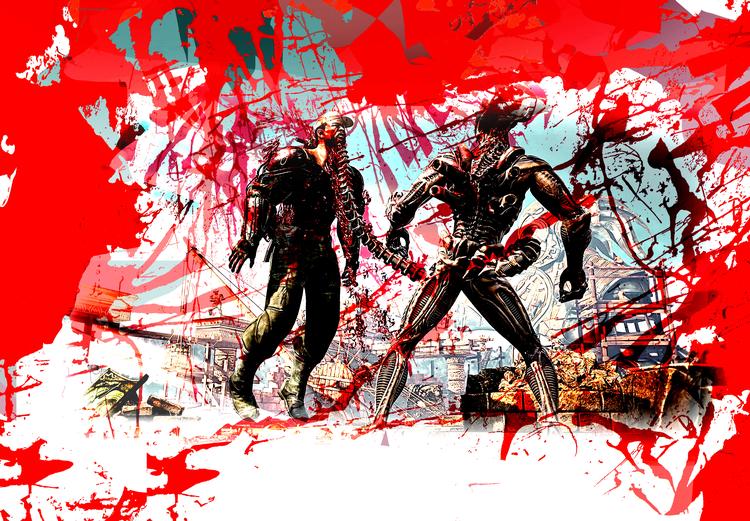 /Illustration: Tomas Østergren. Originalfoto: Mortal Kombat / Warner Bros. Interactive Entertainment