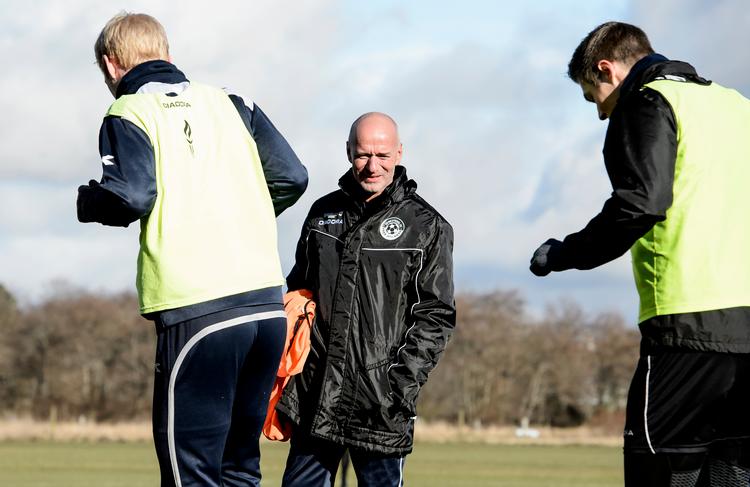 Det er slut for Erik Rasmussen for denne gang i Vendsyssel, hvor holdet dog stadig kan nå Superligaen. Foto: René Schütze 