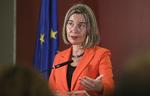 EU’s udenrigschef, Federica Mogherini. Boris Grdanoski/AP