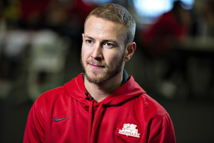 Peter Regin har ligesom Frederik Andersen spillet i verdens bedste hockeyliga, NHL. Den danske kaptajn mener, at Andersen er et af dansk idræts største navne.  (Foto: Henning Bagger/Ritzau Scanpix)
   Henning Bagger/Ritzau Scanpix