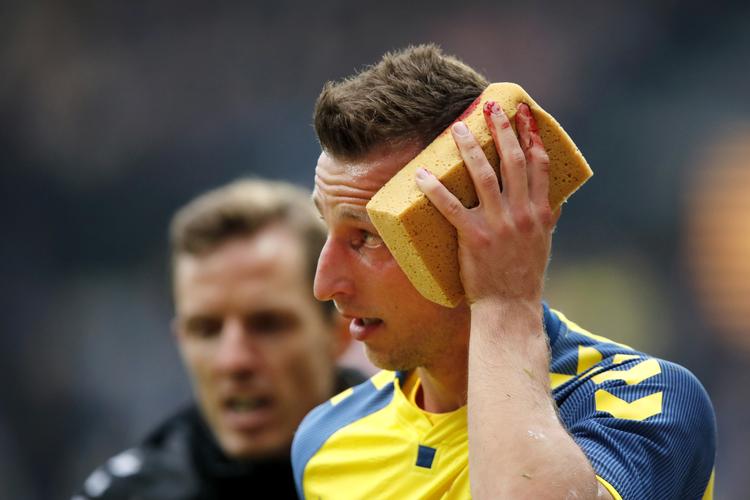 Brøndbys Kamil Wilczek kommer ikke med til VM for Polen.
   Jens Dresling/POLFOTO