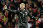 Kasper Schmeichel fra Leicester City. 31 år. 33 landskampe.

   Jens Dresling/POLFOTO