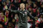 Kasper Schmeichel fra Leicester City. 31 år. 33 landskampe.

   Jens Dresling/POLFOTO