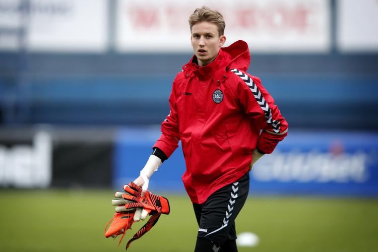 Frederik Rønnow fra Brøndby IF. 25 år. 6 landskampe. Jens Dresling/POLFOTO