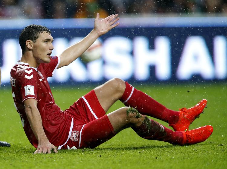 Andreas Christensen fra Chelsea FC. 22 år. 14 landskampe. 1 mål. Jens Dresling/POLFOTO