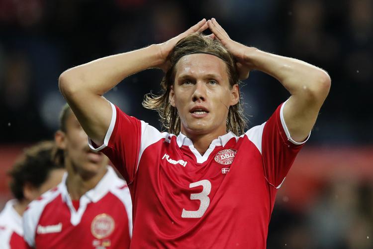 Jannik Vestergaard fra Borussia Mönchengladbach. 25 år. 15 landskampe. 1 mål. Jens Dresling/POLFOTO