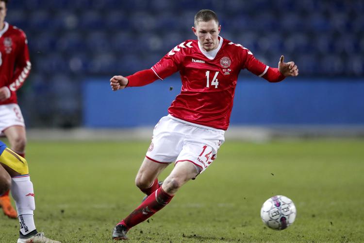 Henrik Dalsgaard fra Brentford FC. 29 år. 9 landskampe. 0 mål. Jens Dresling/POLFOTO