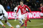 Christian Eriksen fra Tottenham Hotspur FC. 26 år. 77 landskampe. 21 mål. Jens Dresling/POLFOTO