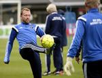 Michael Krohn-Dehli fra RC Deportivo. 34 år. 56 landskampe. 6 mål. Poulsen Lars/POLFOTO