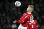 Andreas Cornelius fra Atalanta. 25 år. 18 landskampe. 4 mål. Jens Dresling/POLFOTO