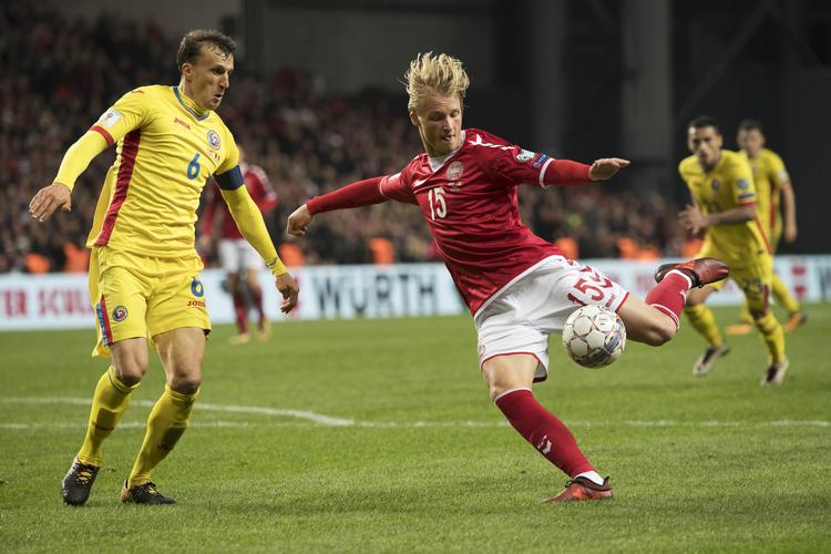 Kasper Dolberg fra AFC Ajax. 20 år. 4 landskampe. 1 mål. Tycho Gregers/POLFOTO