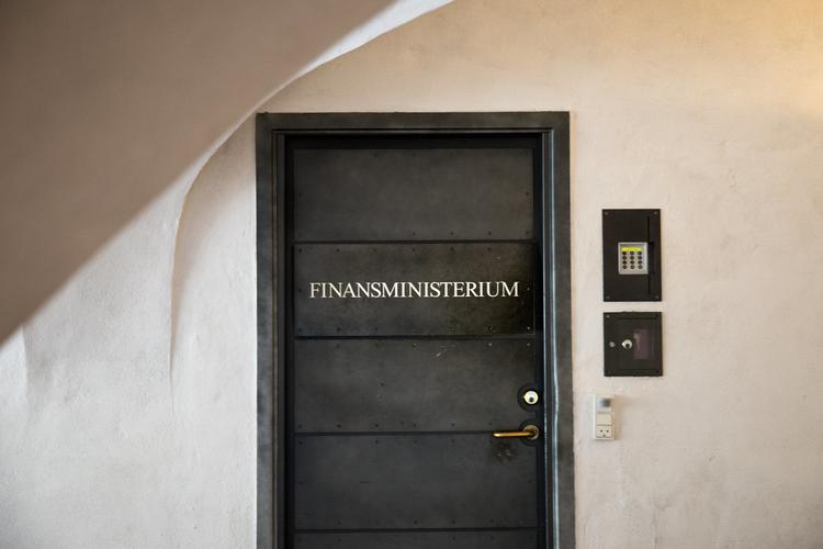 Finansministeriet. Finn Frandsen/POLFOTO