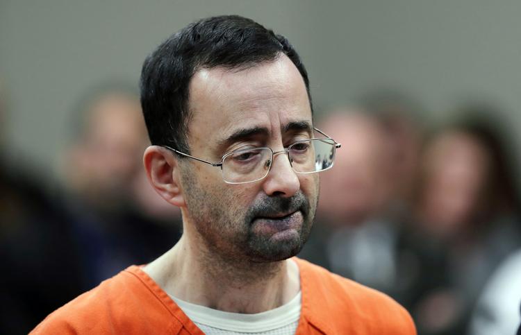 Den amerikanske læge Larry Nassar er skurken i den hidtil største sag om sexmisbrug i sportsverdenen. Paul Sancya/AP