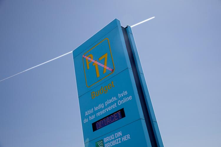 Der ventes at blive rift om p-pladserne ved Københavns Lufthavn, når sommerferien sætter ind. Finn Frandsen/POLFOTO