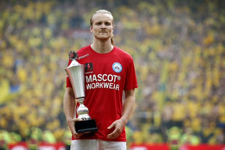 
Silkeborg-anfører Simon Jakobsen blev kåret til årets pokalfighter i opgøret mod Brøndby i Parken. Nu kommer to meget vigtigere kampe for Silkeborg, der kæmper for livet i den bedste fodboldrække Jens Dresling/POLFOTO
