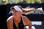 Caroline Wozniacki kunne slet ikke få sit spil til at fungere. Max Rossi/Ritzau Scanpix