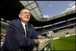 Kjeld Rasmussen var fra 1966 borgmester i Brøndby Kommune i 39 år. Og en hovedmand bag topfodbold på Vestegnen.  Bo Svane/POLFOTO