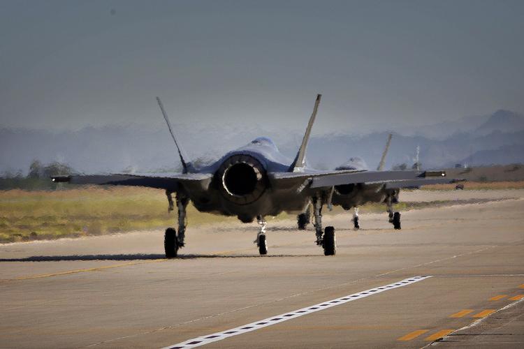 F-35 kampflyet er blevet brugt i kamp, oplyser Israel. Danmark har valgt den flytype som erstatning for F-16 maskinerne.  Martin Lehmann/POLFOTO