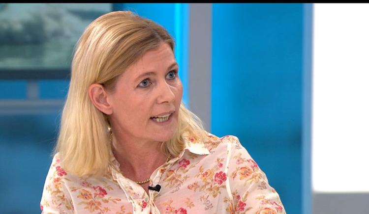 Anna Libak var sat op imod to sympatiske klimaeksperter i lørdagens 'Deadline'. Framegrab, DR