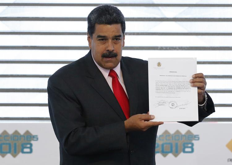 Nicolas Maduro vandt som ventet søndagens omstridte præsidentvalg Ariana Cubillos/AP