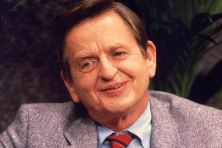 Olof Palme blev myrdet 28. februar 1986.   Jan Collsioo (arkiv)/AP