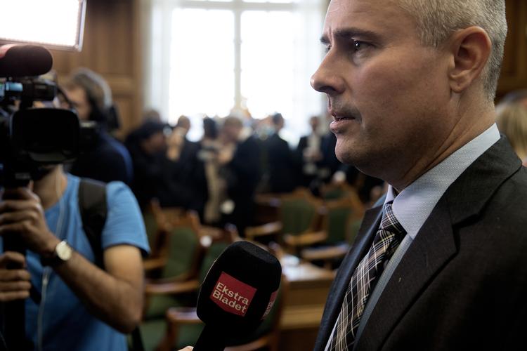 Henrik Sass Larsen kritiserer Pressenævnet for at være en ligegyldig instans i sin nye bog.  
   Peter Hove Olesen (arkiv)/POLFOTO