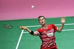 Efter en dårlig start tabte Viktor Axelsen første sæt i Thomas Cup-semifinalen, men i andet sæt blev den danske verdensmester slået klart. Lillian Suwanrumpha/Ritzau Scanpix