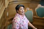 Aleqa Hammond brokkede sig over, at der i Danmark har været »en konstant negativ omtale af Kinas interesse i Grønland«. Tariq Mikkel Khan/Ritzau Scanpix