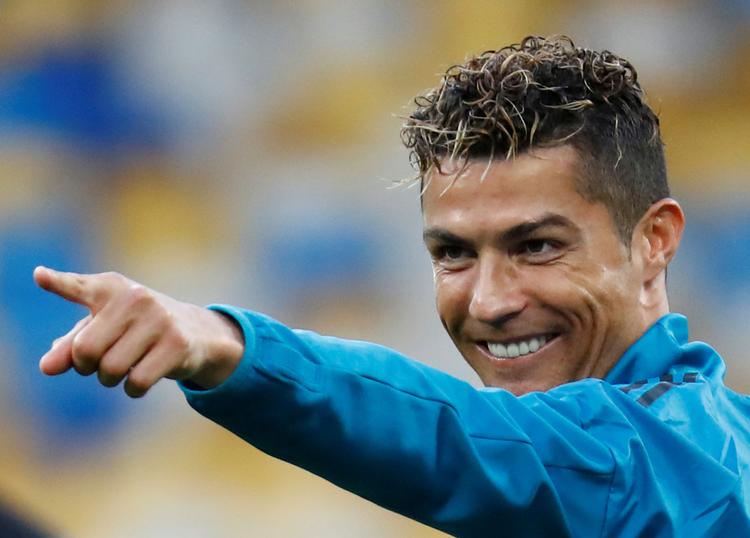 Cristiano Ronaldo får utvivlsomt en nøglerolle i aftenens Champions League-finale. Foto: Reuters/Kai Pfaffenbach   Kai Pfaffenbach/Ritzau Scanpix