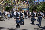 Politiet har de seneste dage ryddet Pusher Street i flere omgange.
   Finn Frandsen/POLFOTO