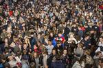 Der ventes cirka 120.000 deltagere hver dag under den fem dage lange gadefest Distortion, som i år har ti års jubilæum. 
   Ivan Boll/POLFOTO