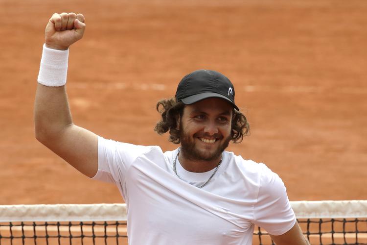 Marco Trungelliti  blev over en halv million kroner rigere, da han rejste til Paris og vandt i 1. runde.  Alessandra Tarantino/Ritzau Scanpix